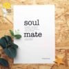 Soul mate print, digital valentines
