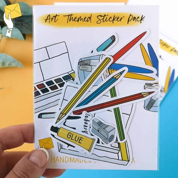 Art sticker pack, art sticker