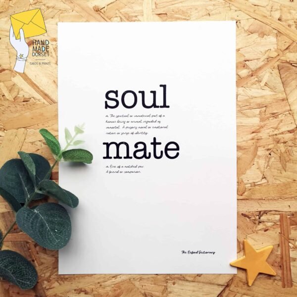 Soul mate print