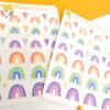 Rainbow stickers, stickers of rainbows
