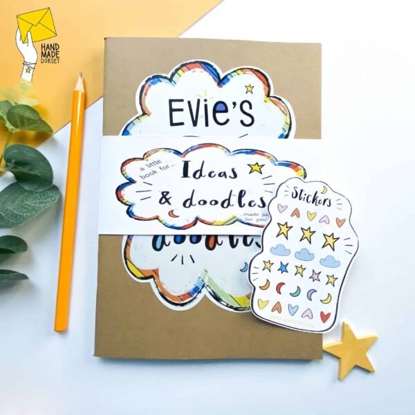 Personalised children's book, custom childrens note book