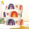 Rainbow washi tape, pastel rainbow washi