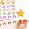 Rainbow washi tape, pastel rainbow washi