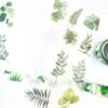 Plant stickers, foliage washi tape stickers