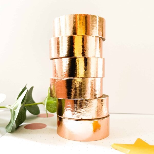 Rose Gold washi tape, copper washi tape