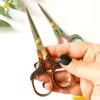Craft scissors, copper crafting scissors