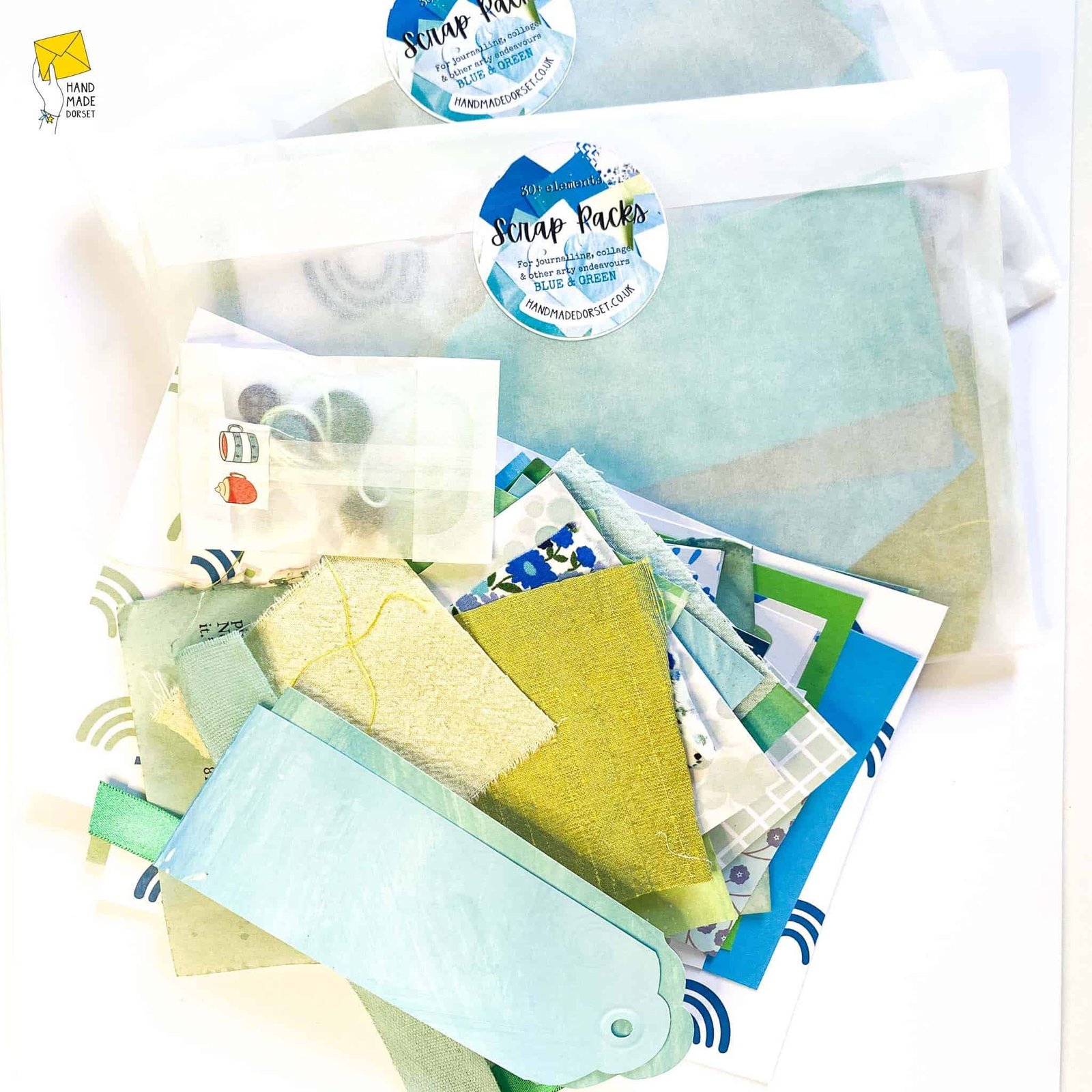 Colour Scrap Packs - a special selection of hand picked papers & more