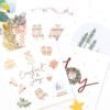 Christmas stationery set, christmas collection