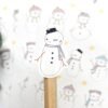 Snowman Stickers, Cute Christmas stickers