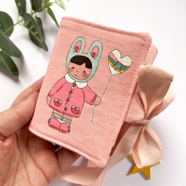 Cute Bunny Girl Journal